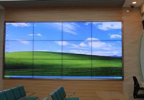 金华液晶拼接屏的另类用法。